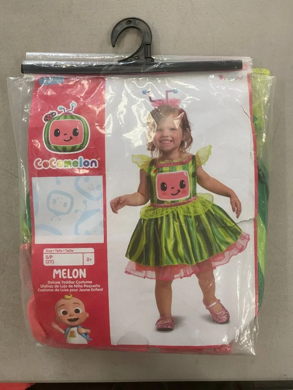 Cocomelon Dress Deluxe Toddler Costume (Small 2T)